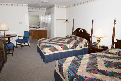 Log Cabin Quilts Room